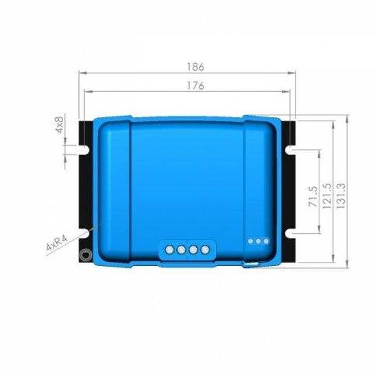 Victron BlueSolar MPPT 100/30 30A solar charge controller for solar panels up to 440W (12V) / 880W (24V) up to 100V - 4Boats