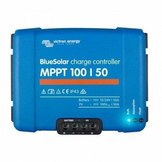 Victron BlueSolar MPPT 100/50 50A solar charge controller for solar panels up to 700W (12V) / 1400W (24V) up to 100V - 4Boats