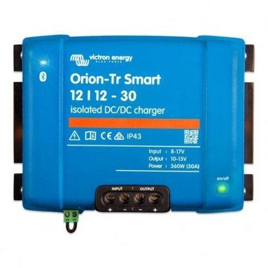 Victron Orion Smart 30A 12V DC to 12V DC automatic multi-stage intelligent battery-to-battery charger - 4Boats