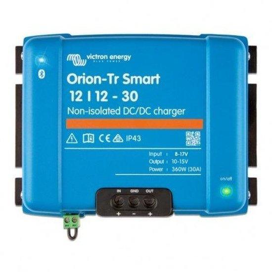 Victron Orion Smart 30A 12V DC to 12V DC automatic multi-stage intelligent battery-to-battery charger - 4Boats