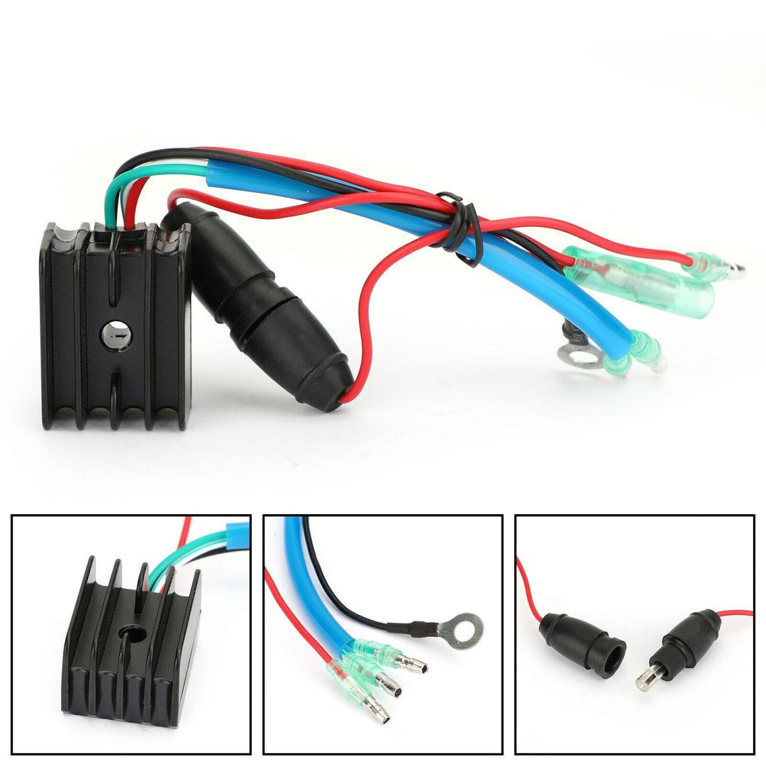 Voltage Rectifier For Yamaha 4-70 HP Outboards 1986-2001 6G1-81970-61 - 4Boats