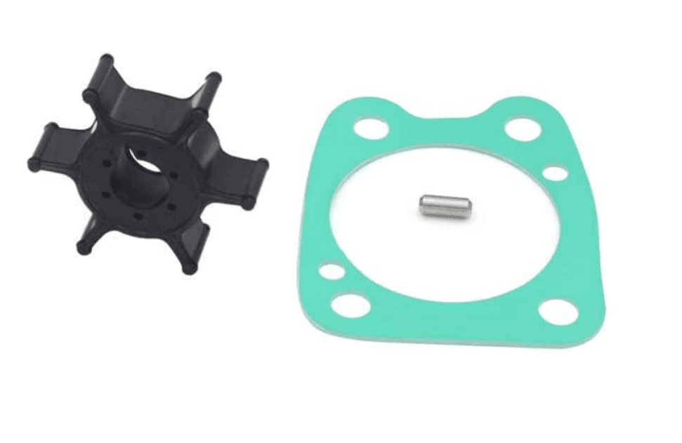 Water Pump Impeller Kit for Yamaha 4hp Outboard 4AC '6e0' 4AS '6e1' 4A 6e2 F4A - 4Boats