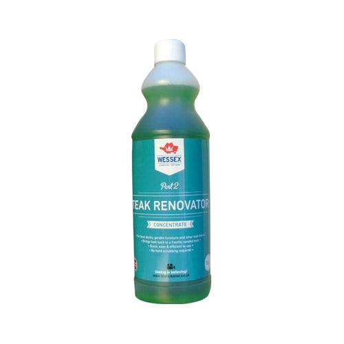 Wessex Chemical Teak Cleaner & Renovator Bundle - 1 LTR - 4Boats