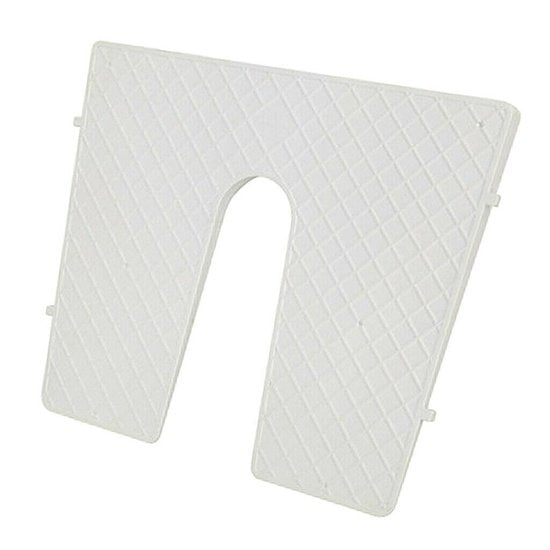 White Plastic Outboard Engine Motor Mounting Transom Pad Protective Boats Yachts - 4Boats