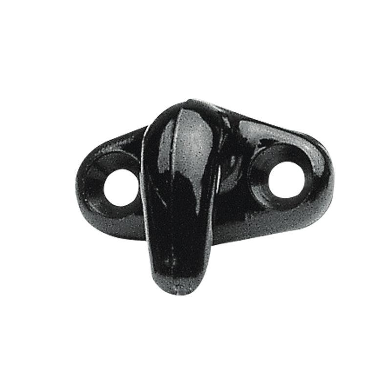 10 x Hook Multi-Purpose Sm. Max Rope ?4mm, L.30mm, Black - 4Boats