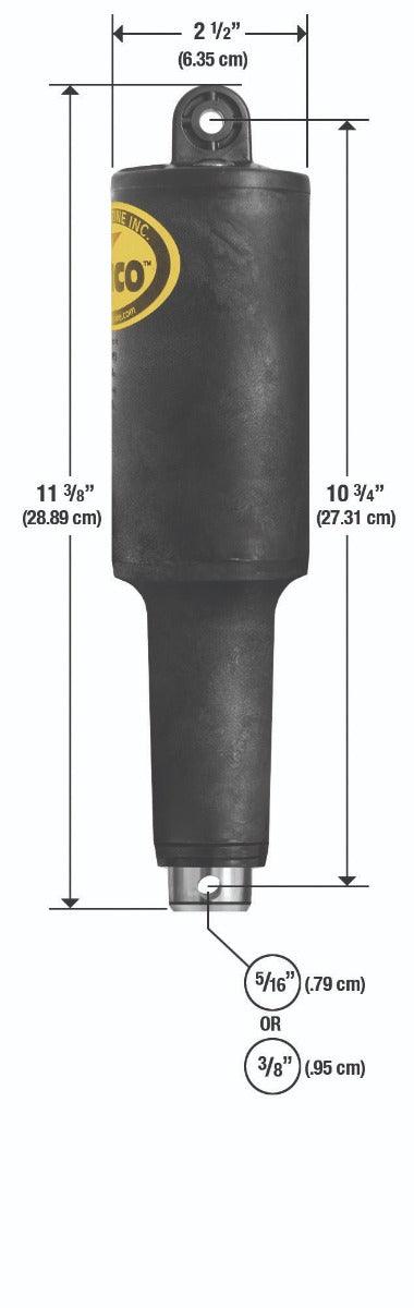 101 XD Actuator 21/4" Stroke (5.715 cm) - 12-Volt-3/8" (7.62/20.32 cm) - 4Boats
