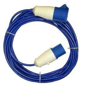 10M Mains Hook Up Lead 16A 2.5mm Sq Cable - 4Boats
