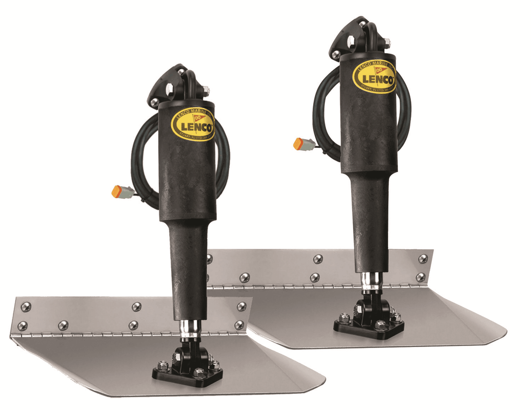 12"x30" Trim Tab Kit Without Switch - 4Boats