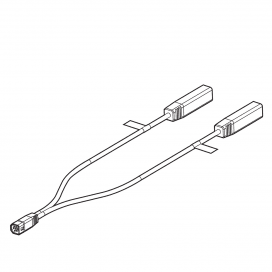 14 M SIDB Y - 14-PIN SOLIX/ONIX MEGA & Non-MEGA SI Sonar Splitter Cable - 4Boats
