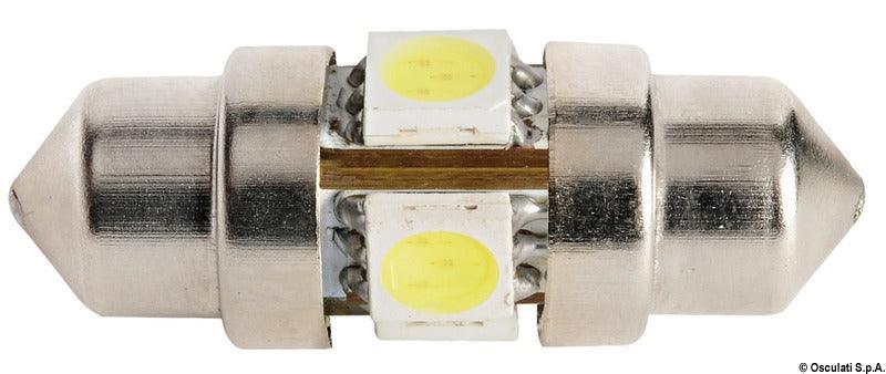 2 Festoon LED Bulb 31 mm 3000 K - 4Boats