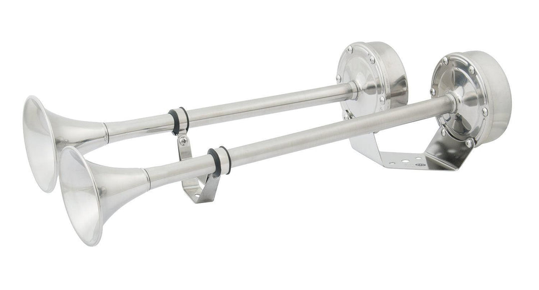 24V Dual Trumpet Electric Horn, OEM - 4Boats