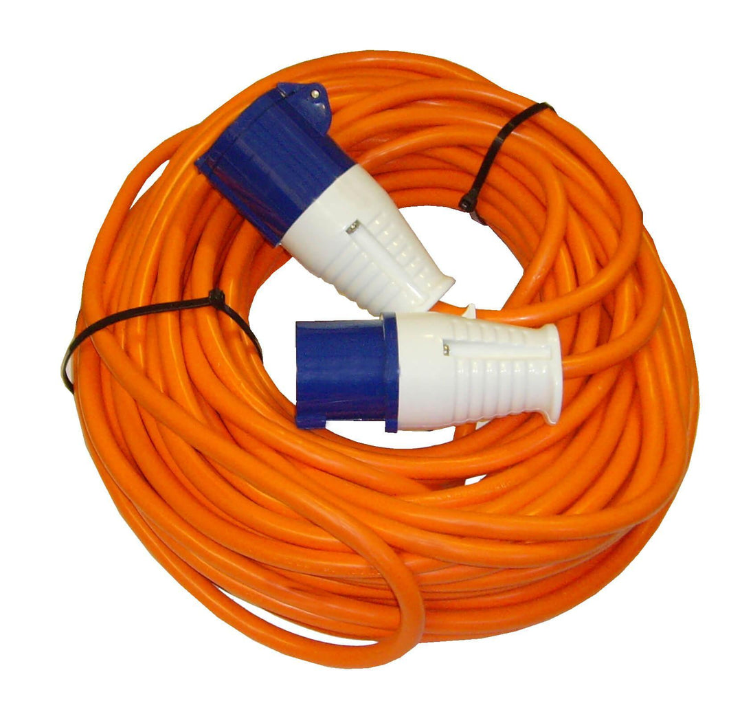 25M Hook Up Lead 16A 2.5mm Sq Cable - 4Boats