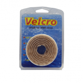 25m X 20mm - White Hook & Loop tape - 4Boats