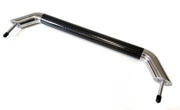 32mm Carbon Grab Handles x2 Stud Mount (Curved Fitting) - 4Boats