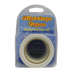 4.5m X 50mm - White Ripstop Spinnaker/Sail Repair Tape - 4Boats
