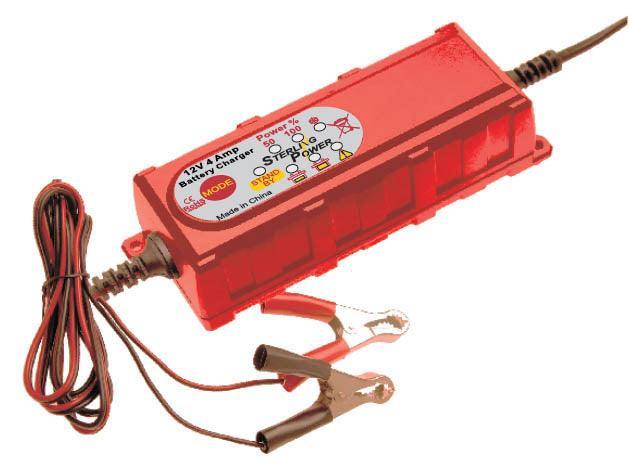 4A 12V Portable Battery Charger - 4Boats