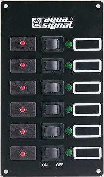 6 Auto Circuit Breaker Panel 12/24v 10A - 4Boats