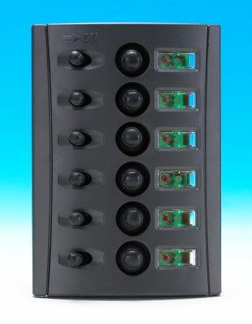 6-Gang switch breaker panel IP65 - 4Boats