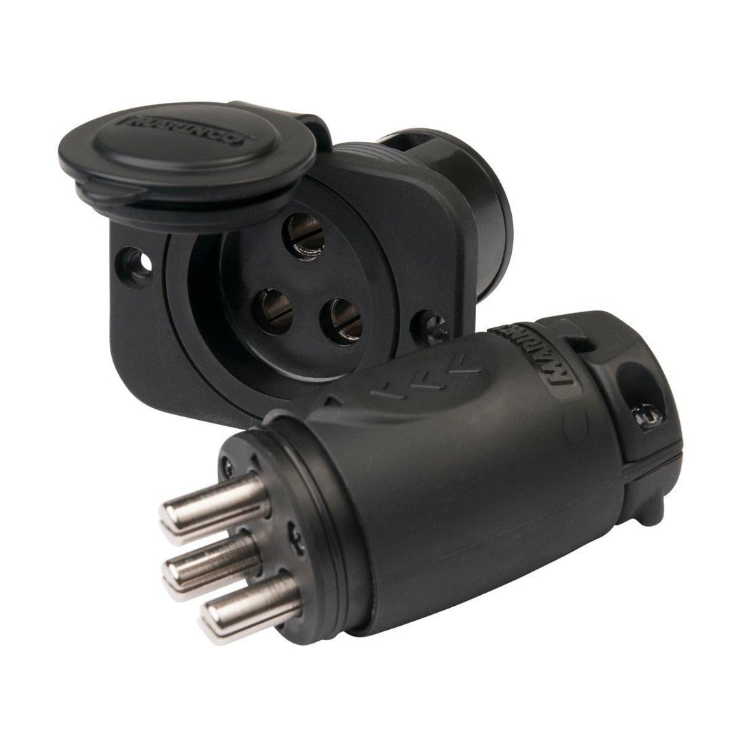 70A 3-Wire Trolling Motor Plug & Receptacle Combo - 4Boats