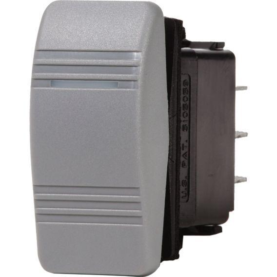 Contura Switch SPDT Gray - (ON)-OFF-ON - 4Boats