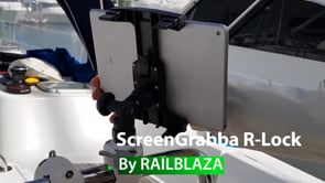 Railblaza ScreenGrabba R-Lock Tablet Holder Kit