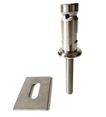 90 Deg Male Stanchion Base - 4Boats