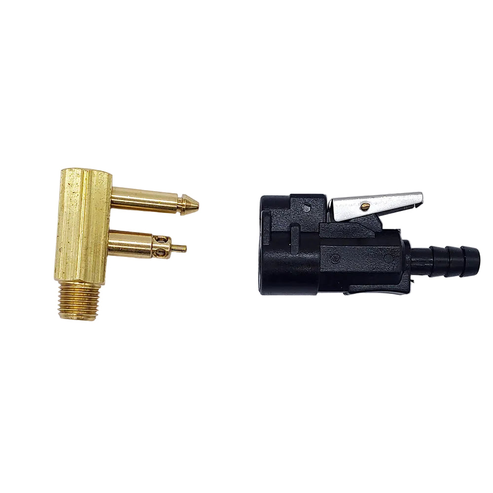 Kit Fuel Line Tank End Fitting 5/16 Quick Release Connector for Mercury Outboard
