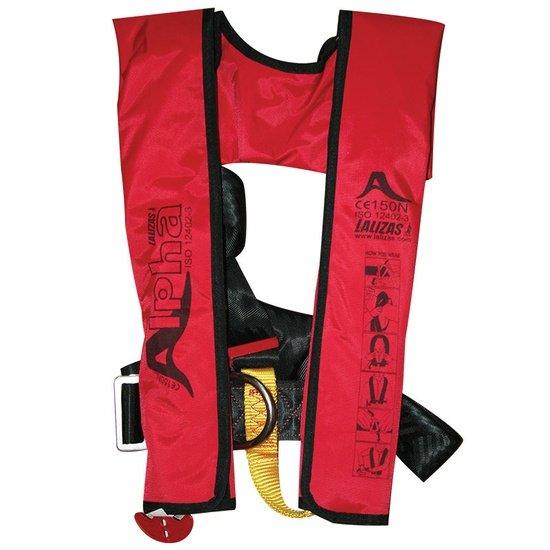 Alpha Infl.Lifejacket, Auto, 120N, w/Harness, ISO, Child - 4Boats