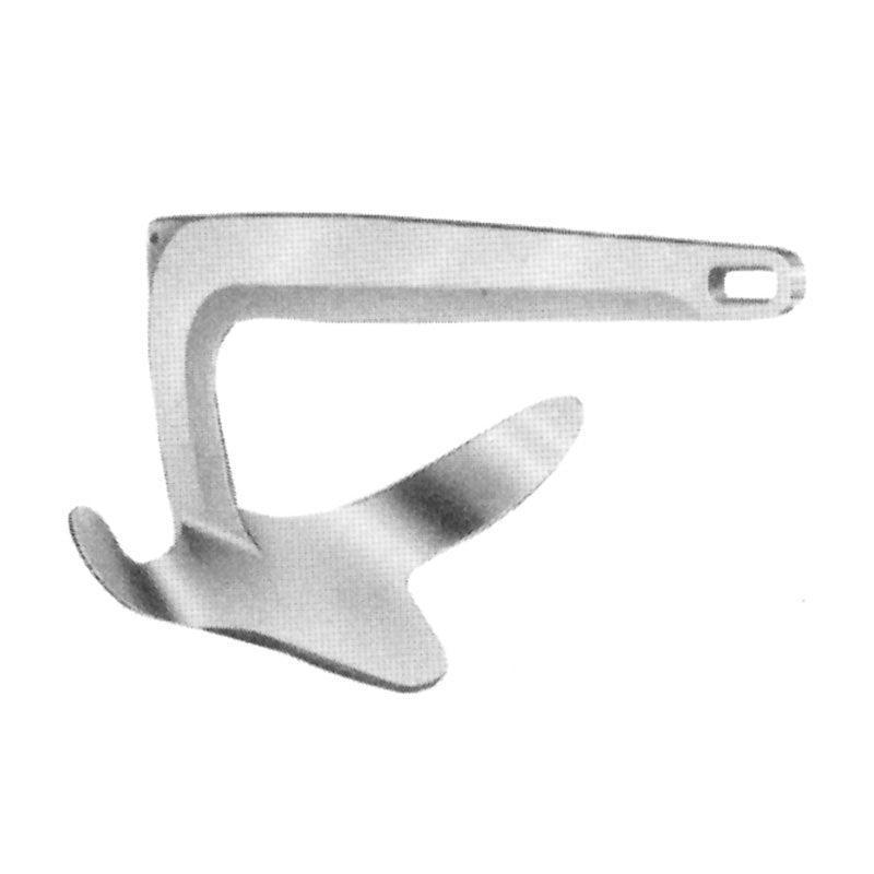 Anchor, Bruce type, Inox 316, 10kg - 4Boats