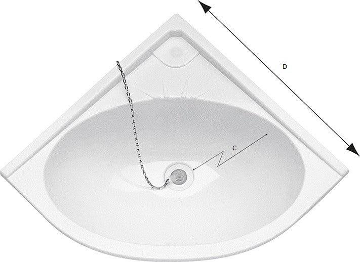 Angle Washbasin - 4Boats