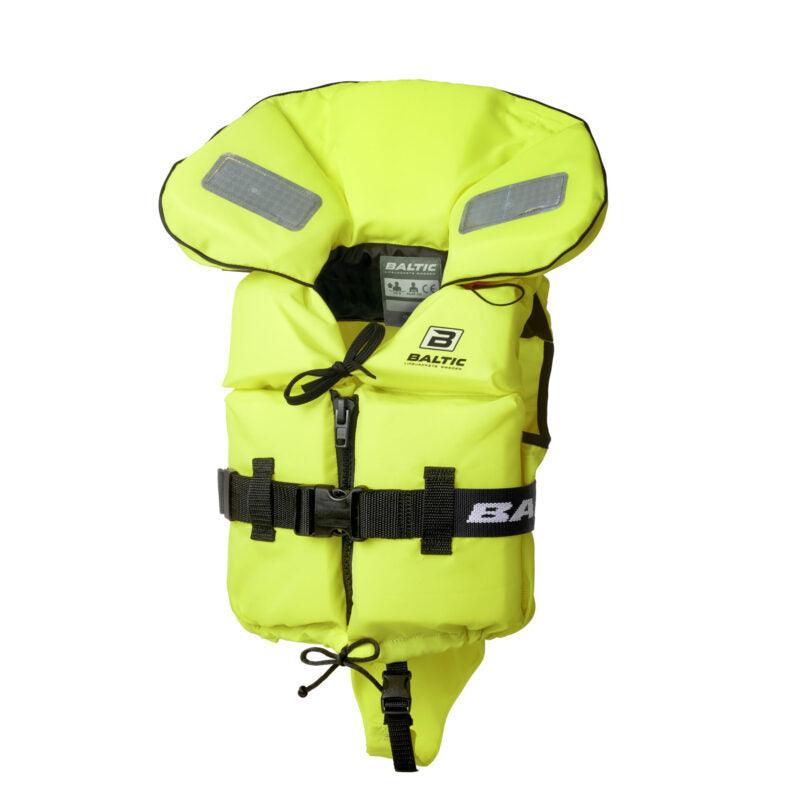 Baltic Split Front Toddler Lifejacket 3-10kg Yellow - 4Boats