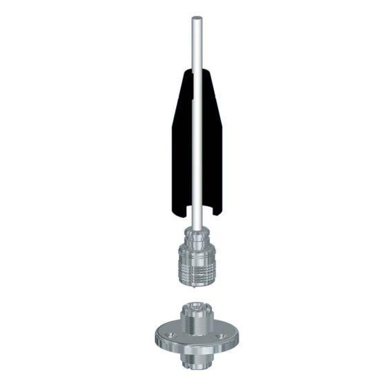 DECK TROUGHT PL FEMALE CONNECTOR - PROTECTION CAP - 2 PL CONNECTOR FOR RG58 CABLE - 4Boats