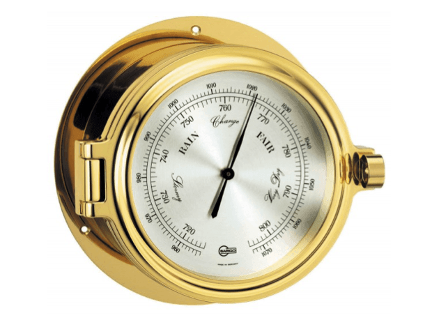 Barigo Admiral Baro/Thermometer Brass - 4Boats