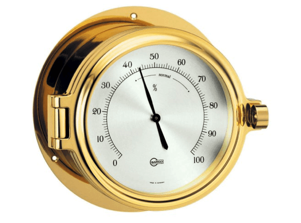 Barigo Admiral Hygrometer Brass - 4Boats