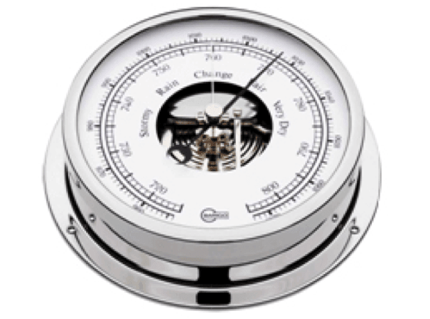 Barigo Viking Barometer Chrome - 4Boats