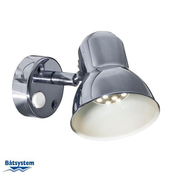 BatSystem Cabin Light Classic Smd Led, Chrome - 4Boats