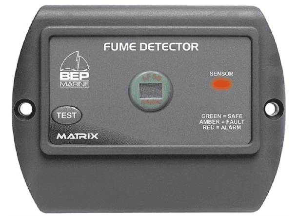 BEP Gas Fume Detector Stand Alone - Panel Mount - Built in Sensor - 4Boats