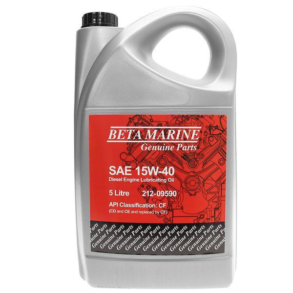 Beta Marine Engine Oil 5 Litre 15W-40 - 212-09590 - 4Boats