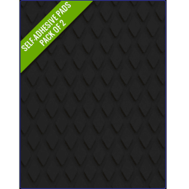 BLACK - Diamond Pattern Original Step Pad 600x50x3mm - 4Boats