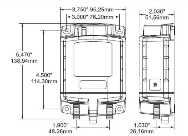 Blue Sea ML Solenoid Switch - 500 Amp - 12 or 24V - 4Boats