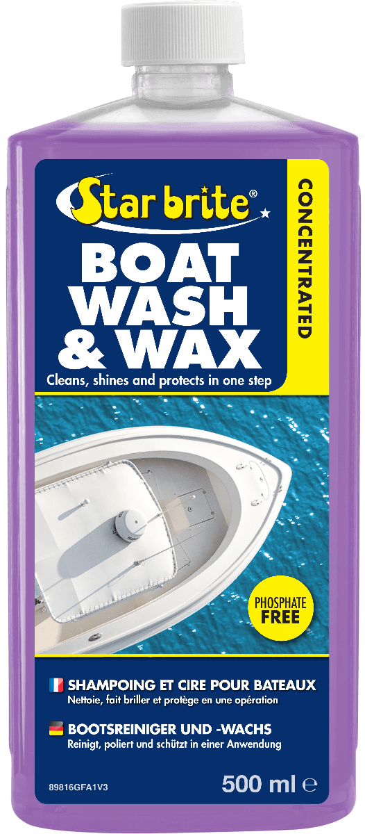 Boat Wash & Wax 500ml - 4Boats