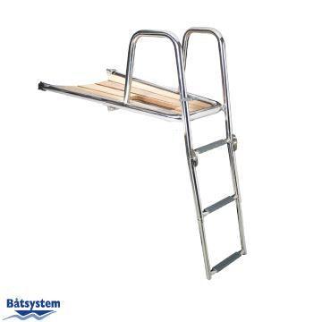 Bowsprit with Ladder 1120mm (Straight Fittings) - 4Boats