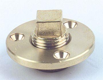 Brass Garboard Drain - 4Boats