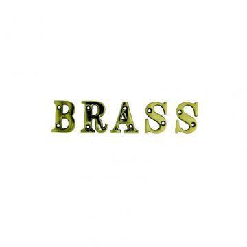 Brass Letters and Numbers - 4Boats