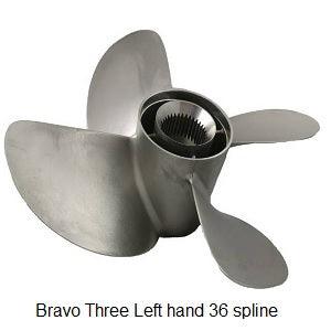 Bravo Three Original propellers from stock - 4Boats