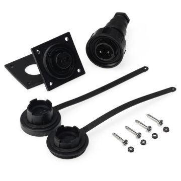 Bulgin Plug & Low Flange Socket Kit - 4Boats