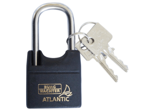 Burg Wachter Yacht Padlock Atlantic Long 40mm - 4Boats