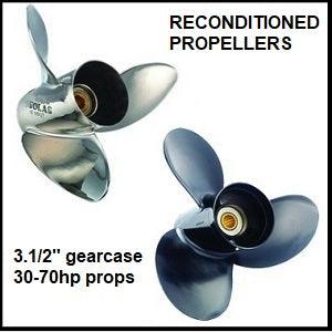 C series 3.1/2" gearcase recon aluminium & stainless steel propellers - 4Boats