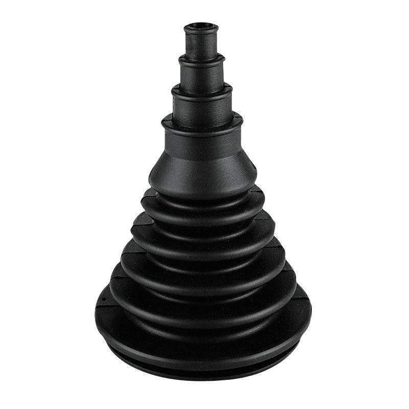 Cable Boot Flushmount, ?115mm, cut-out ?76mm, Black - 4Boats