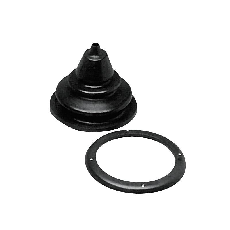 Cable Boot w/Screwed Ring, ?105mm, cut-out ?55mm, Black - 4Boats